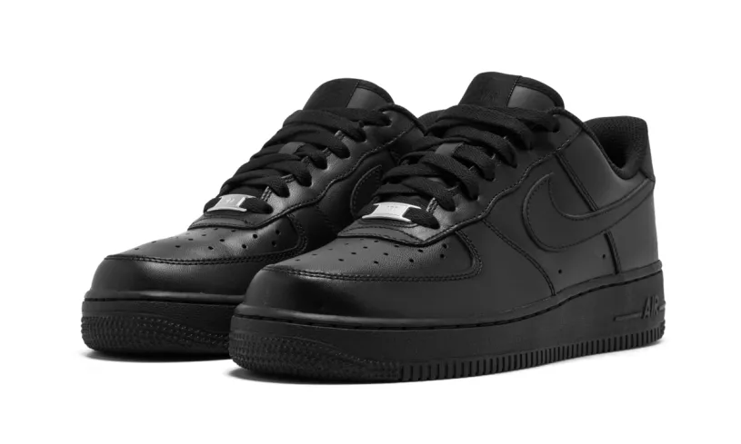 Nike Lifestyle AIR FORCE 1 LO MNS WMNS 'Triple Black' 