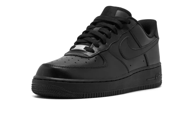 Nike Lifestyle AIR FORCE 1 LO MNS WMNS 'Triple Black' 