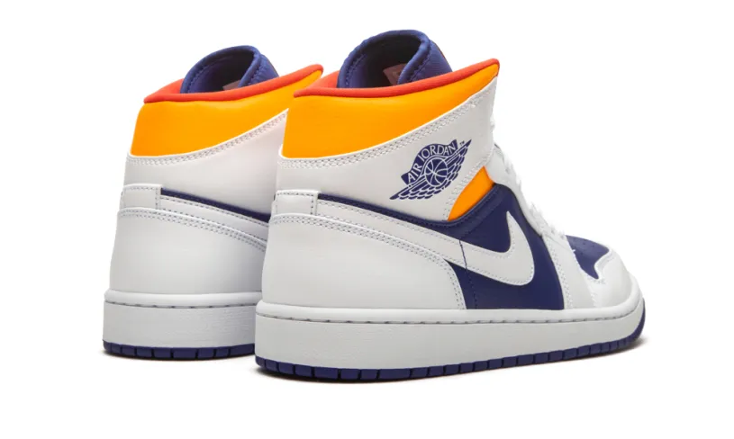 Air Jordan 1 Air Jordan 1 Mid 'Royal Blue   Laser Orange' 