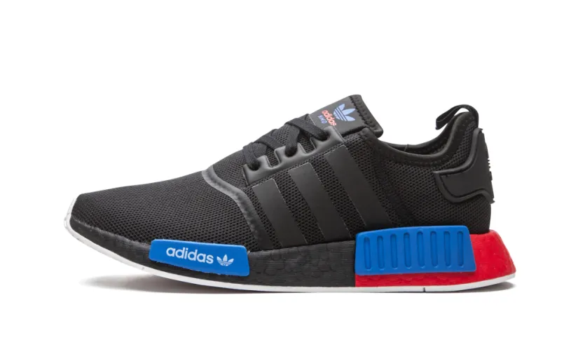 Adidas NMD NMD_R1 'Black   Red   Blue' 