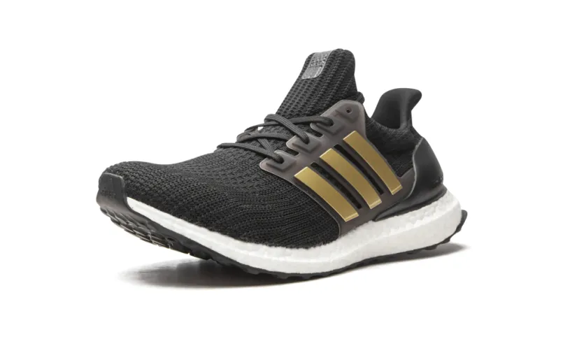 More Adidas Shoes Ultra Boost 4.0 DNA 'Black Metallic Gold' 