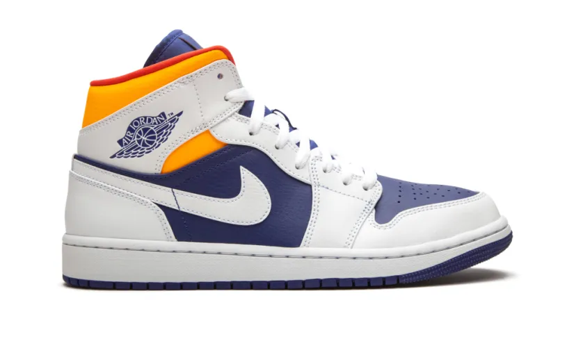 Air Jordan 1 Air Jordan 1 Mid 'Royal Blue Laser Orange'