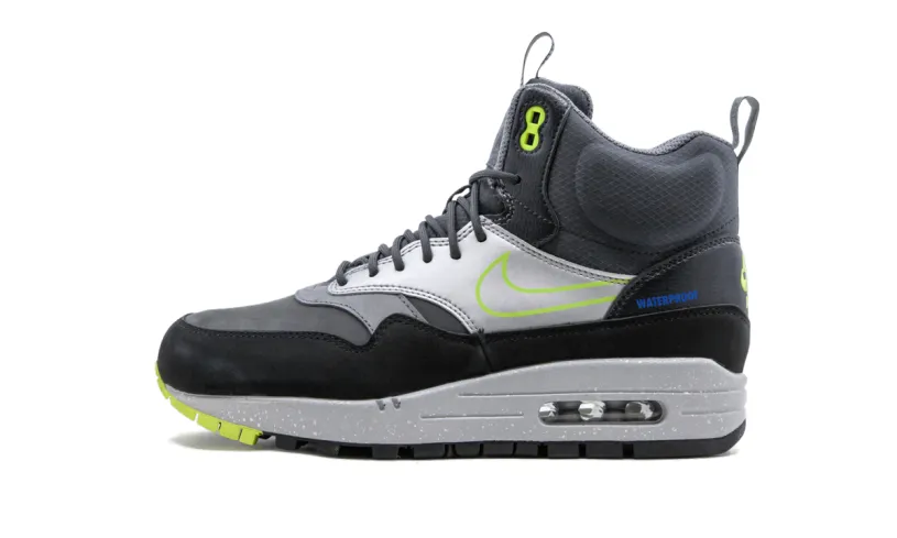 Nike Lifestyle AIR MAX 1 MID SNKRBT P MNS WMNS 'Black Volt' 