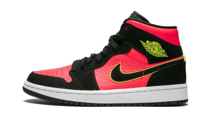 Air Jordan 1 AIR JORDAN 1 MID WMNS 'Hot Punch   Volt' 