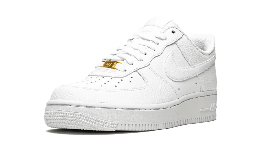 Nike Lifestyle Air Force 1 Low '07 'White   Metallic Gold' 