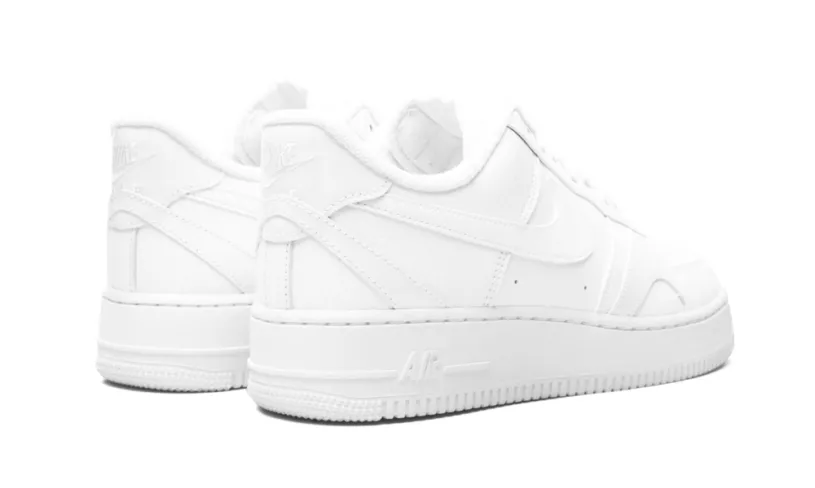 Nike Lifestyle Air Force 1 '07 LV8 'Misplaced Swoosh - Triple White' 