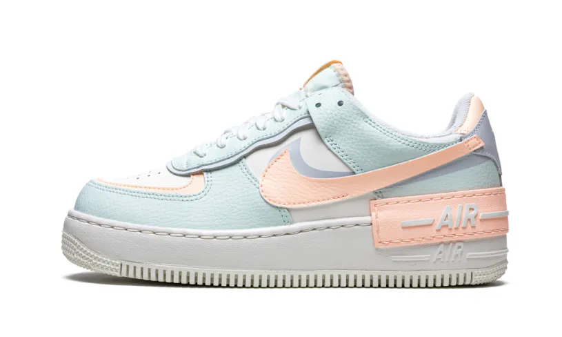 Nike Lifestyle AF1 SHADO WMNS 'Barely Green   Crimson Tint' 
