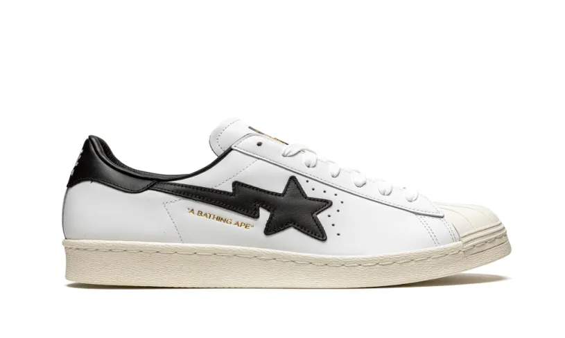 Adidas Superstar Superstar 80s 'BAPE - White   Black' 