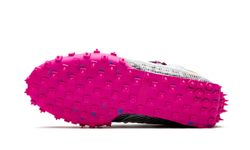 Nike Lifestyle OFF-WHITE WAFFLE RACER SP WMNS 'Black' 