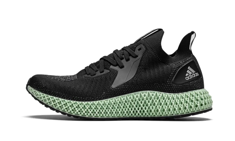 More Adidas Shoes Alphaedge 4D 'Reflective Black' 