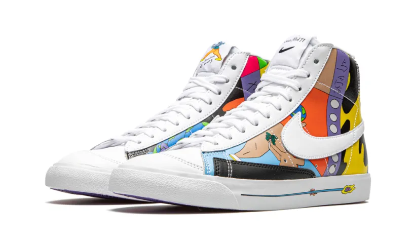 Nike Basketball Flyleather Blazer '77 QS 'Ruohan Wang' 