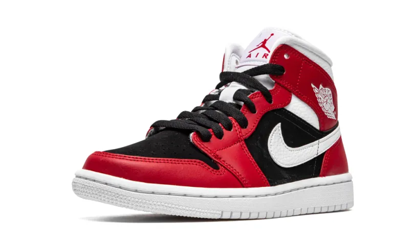 Air Jordan 1 AIR JORDAN 1 MID WMNS 'Gym Red   Black' 