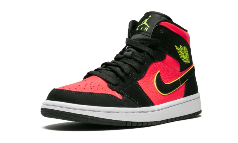 Air Jordan 1 AIR JORDAN 1 MID WMNS 'Hot Punch   Volt' 
