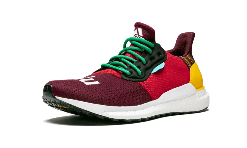 Adidas Pharrell Solar Human Race Glide 'Pharrell Williams - Friends and Family Maroon' 