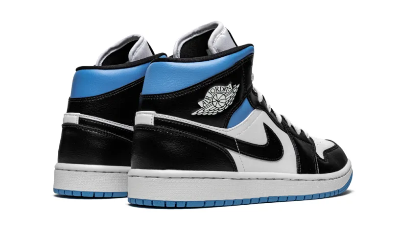Air Jordan 1 AIR JORDAN 1 MID WMNS 'Black   White   University Blue' 
