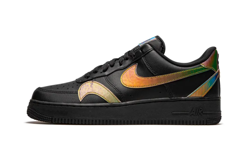 Nike Lifestyle Air Force 1 '07 LV8 'Misplaced Swoosh - Black' 