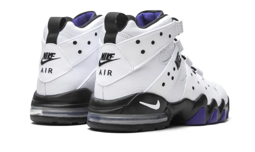Nike Basketball Air Max2 CB '94 'White   Varsity Purple' 