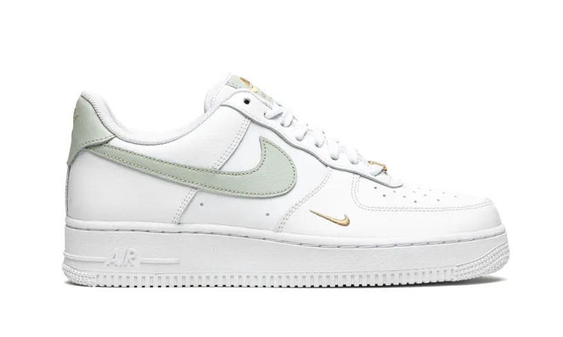 Nike Lifestyle AIR FORCE 1 LO MNS WMNS 'White   Grey   Gold' 