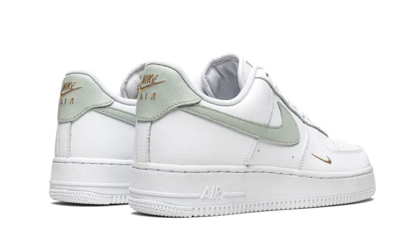 Nike Lifestyle AIR FORCE 1 LO MNS WMNS 'White   Grey   Gold' 