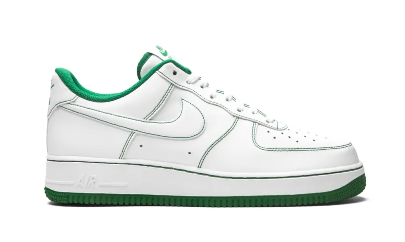 Nike Lifestyle Air Force 1 Low '07 'Contrast Stitch - White   Pine Green' 