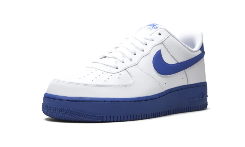 Nike Lifestyle Air Force 1 Low '07 'White   Game Royal' 