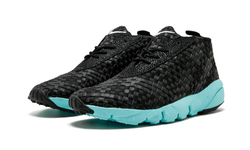 Nike Basketball Air Footscape Desert Chukka 'Black and Blue' 