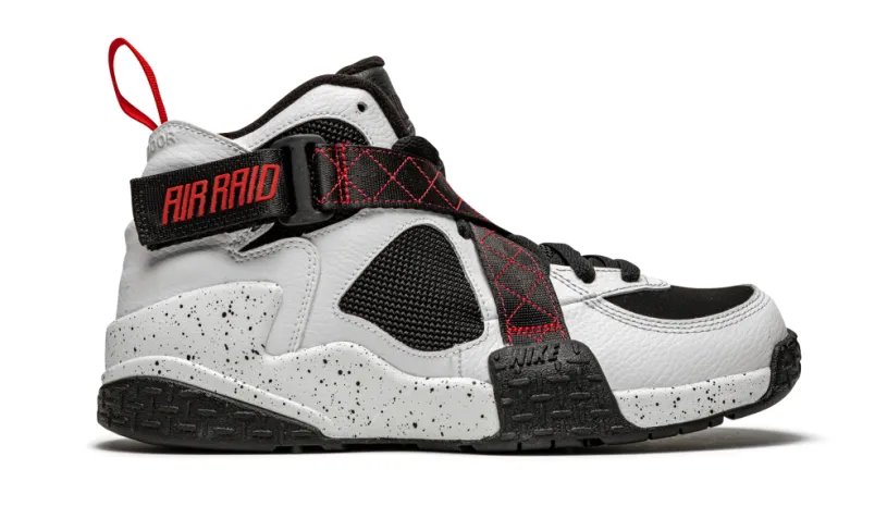 Nike Basketball Air Raid 'White   Black   Red' 