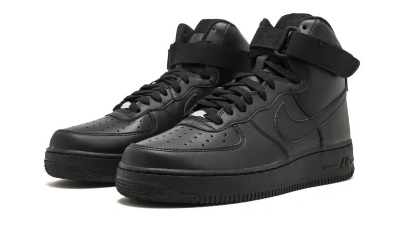 Nike Lifestyle Air Force 1 High '07 'Triple Black' 