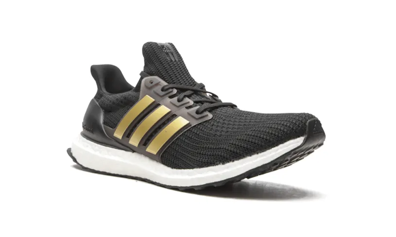 More Adidas Shoes Ultra Boost 4.0 DNA 'Black Metallic Gold' 