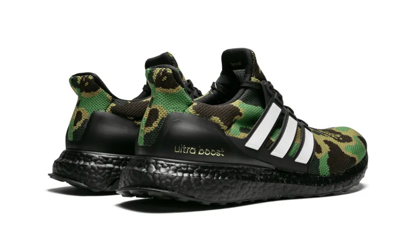 More Adidas Shoes Ultra Boost Bape '1st Camo Green' 