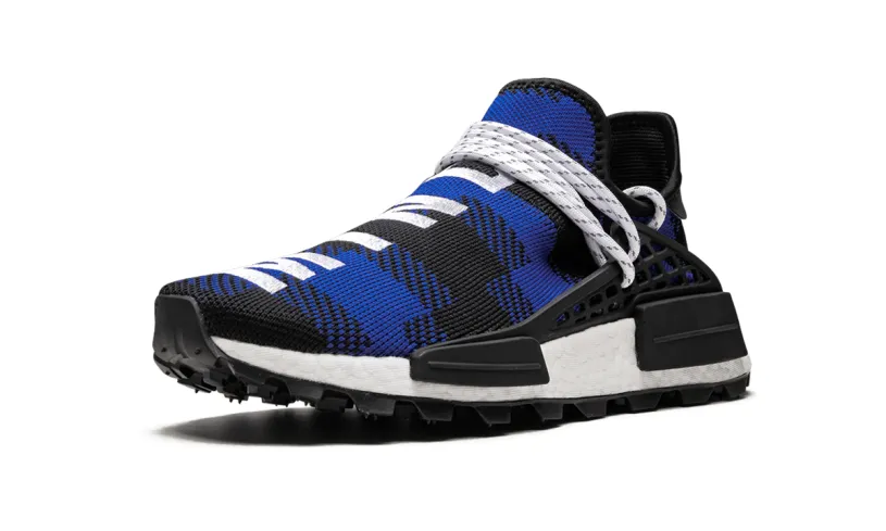 Adidas NMD NMD Humanrace 'Pharrell Williams X Billionaire Boys Club - Plaid Pack Blue' 