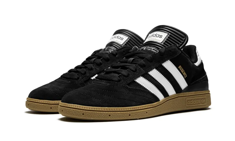 More Adidas Shoes Busenitz 'Black / White / Gum'