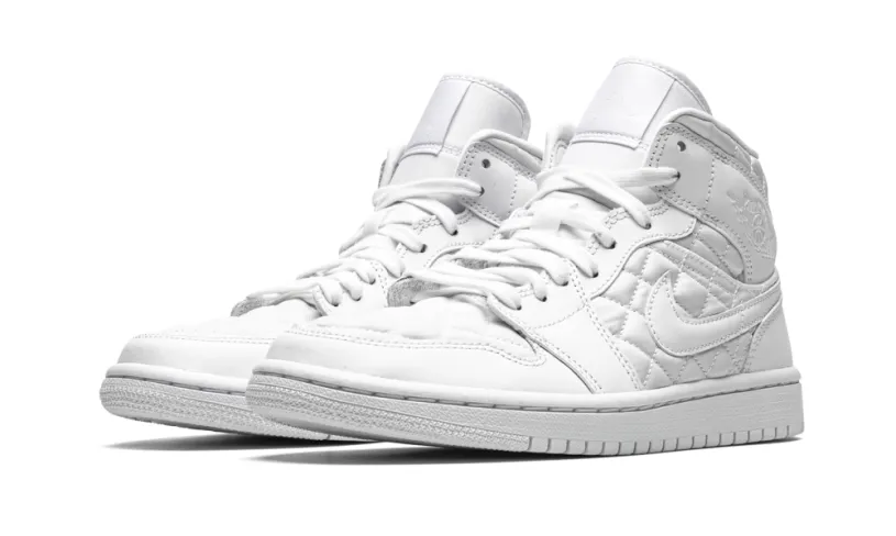 Air Jordan 1 AIR JORDAN 1 MID WMNS 'Quilted White'