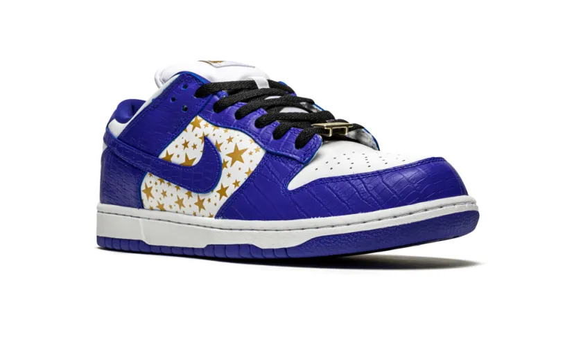 Nike Basketball SB Dunk Low 'Supreme - Stars - Hyper Blue' 