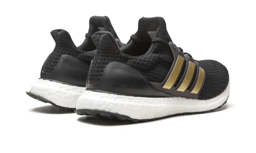 More Adidas Shoes Ultra Boost 4.0 DNA 'Black Metallic Gold' 