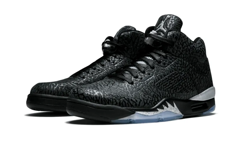Air Jordan 5 Air Jordan 5 Retro 3Lab5 'Black Silver' 