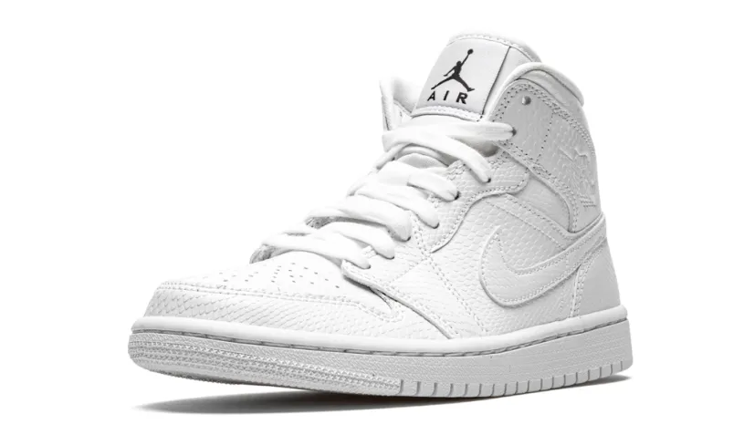 Air Jordan 1 AIR JORDAN 1 MID WMNS 'White Snakeskin' 
