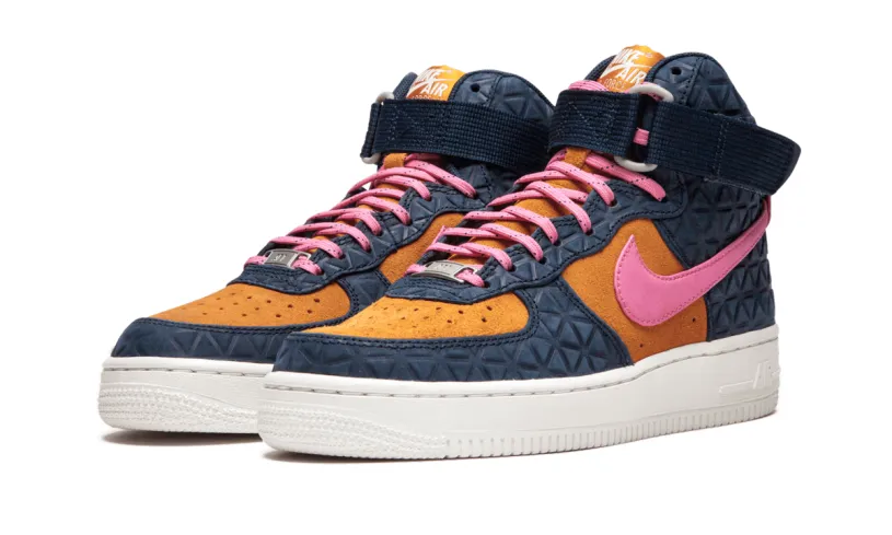 Nike Lifestyle AIR FORCE 1 HI PRM SUEDE WMNS 'Dynamic Pink' 
