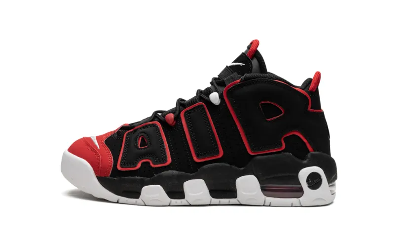 Nike Basketball Air More Uptempo GS 'Red Toe'