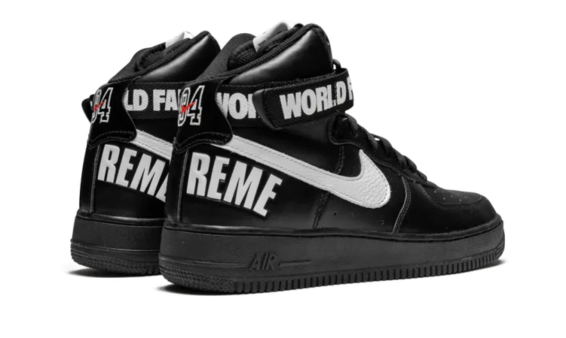 Nike Lifestyle Air Force 1 High Supreme SP 'Black' 