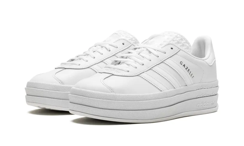 Adidas Gazelle Gazelle Bold WMNS 'Triple White'