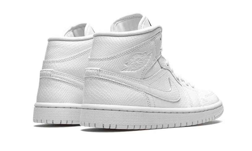 Air Jordan 1 AIR JORDAN 1 MID WMNS 'White Snakeskin' 