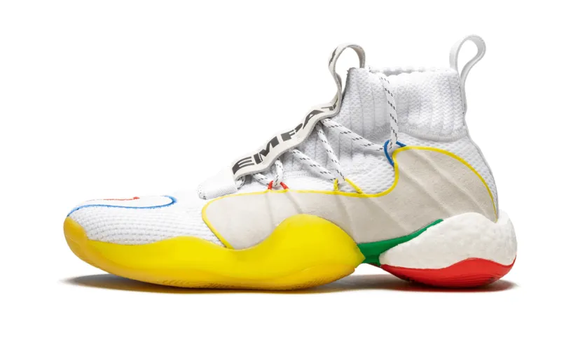 More Adidas Shoes Crazy BYW LVL 'Pharrell Williams - Gratitude + Empathy White'