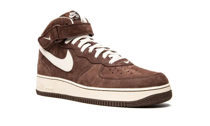Nike Lifestyle AIR FORCE 1 MID '07 QS 'Chocolate' 