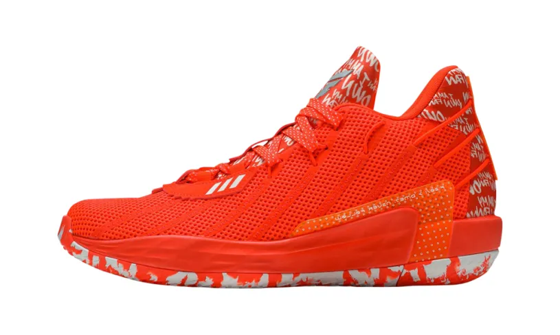 More Adidas Shoes Dame 7 'Orange' 