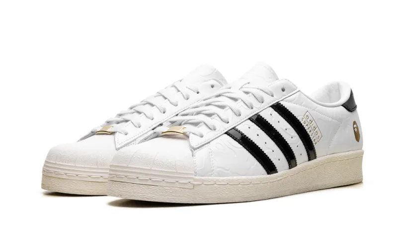 Adidas Superstar Superstar Vintage 'A Bathing Ape - White Black'