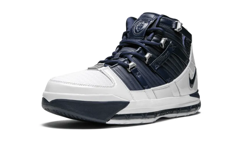 Nike Basketball Zoom Lebron 3 QS 'White Navy' 