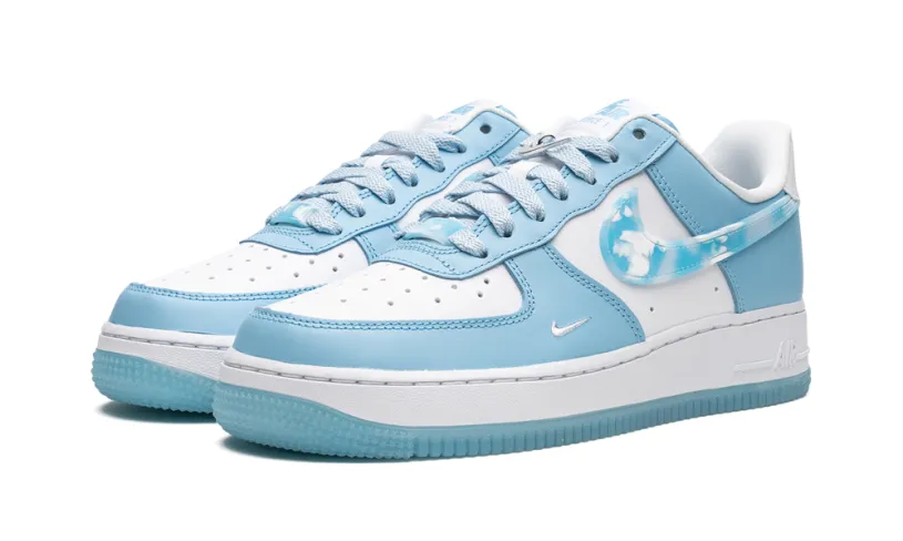 Nike Lifestyle AIR FORCE 1 '07 LX MNS WMNS 'Nail Art White Blue' 