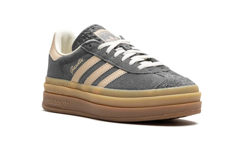 Adidas Gazelle GAZELLE BOLD WMNS 'GREY MAGIC BEIGE GUM' 