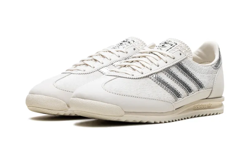 More Adidas Shoes SL 72 OG WMNS 'Orbit Grey Silver Metallic Cloud White' 